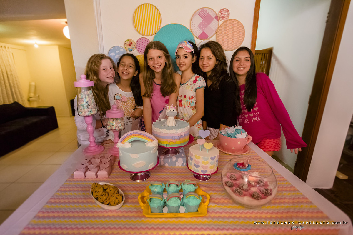 Aniversário | Festa do pijama | Maria Clara