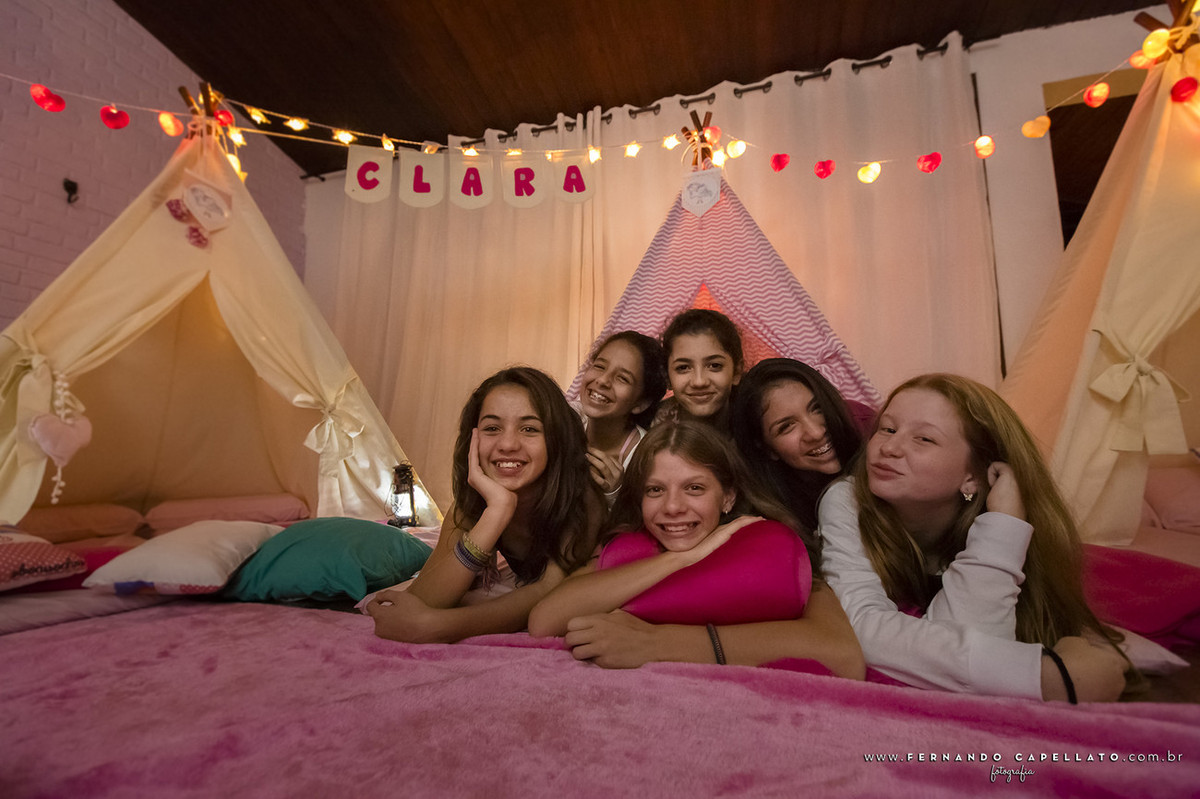 Aniversário | Festa do pijama | Maria Clara