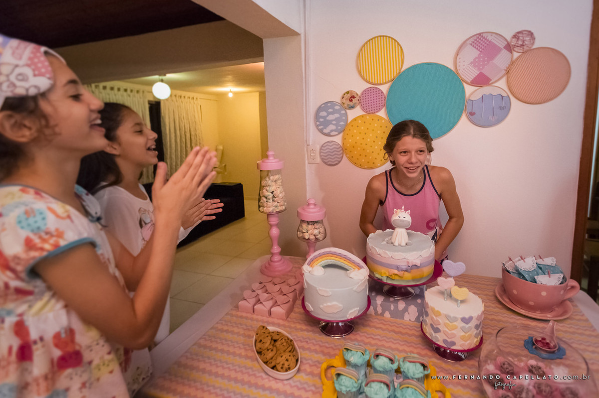 Aniversário | Festa do pijama | Maria Clara