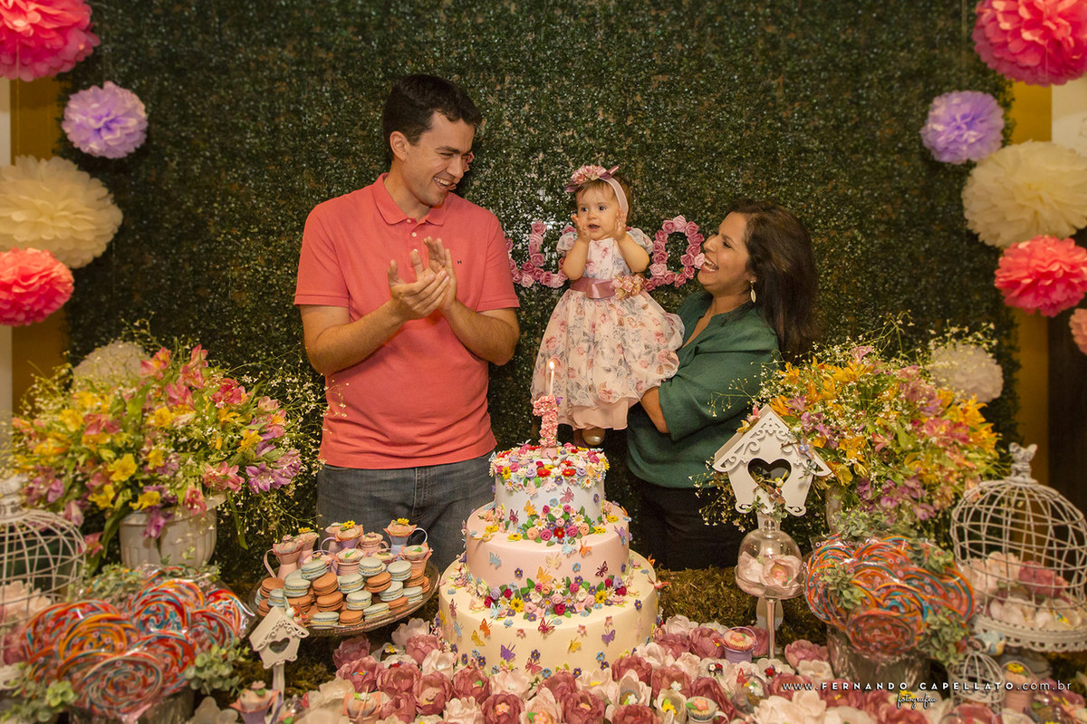 Aniversário infantil | Jardim da Laura | 1 aninho!