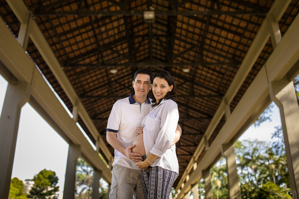 Ensaio de gestante | Parque do Ibirapuera | Karina + Cláudio = Leonardo