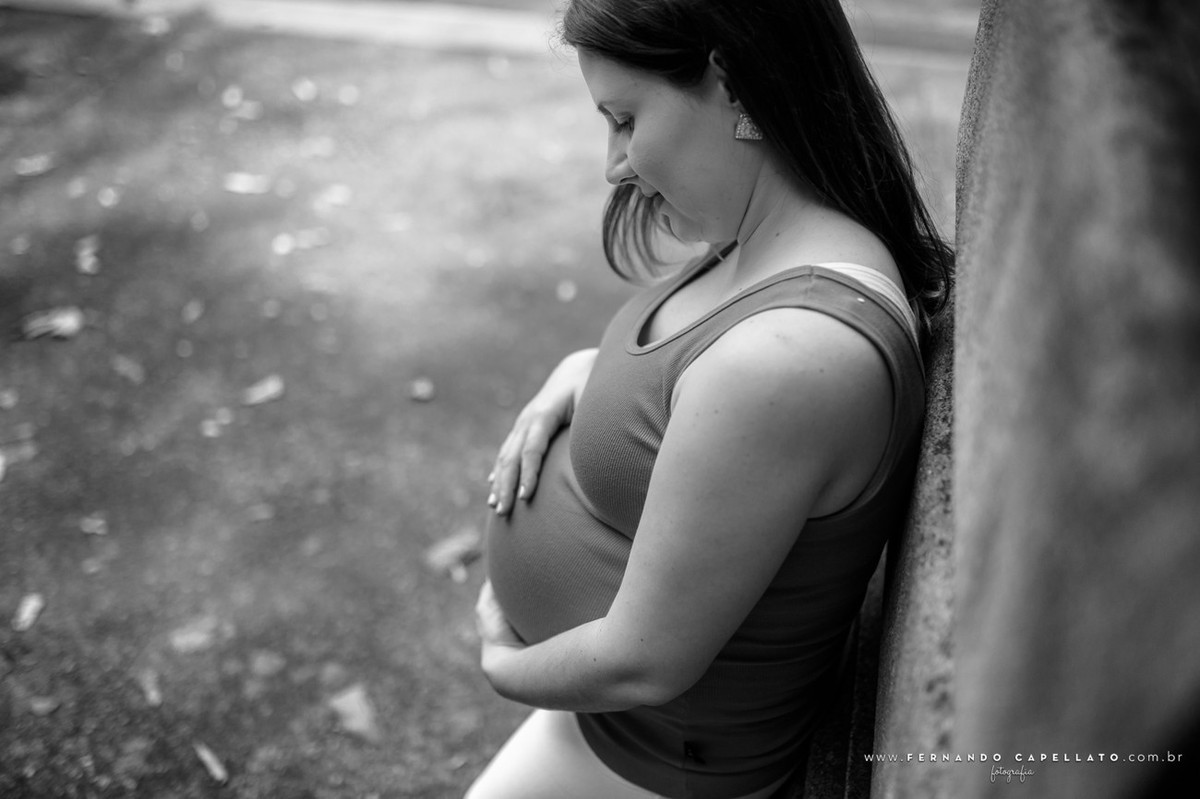 Ensaio de gestante | Jardim Botânico de São Paulo | Esperando a Julia