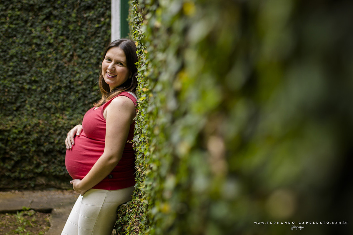 Ensaio de gestante | Jardim Botânico de São Paulo | Esperando a Julia