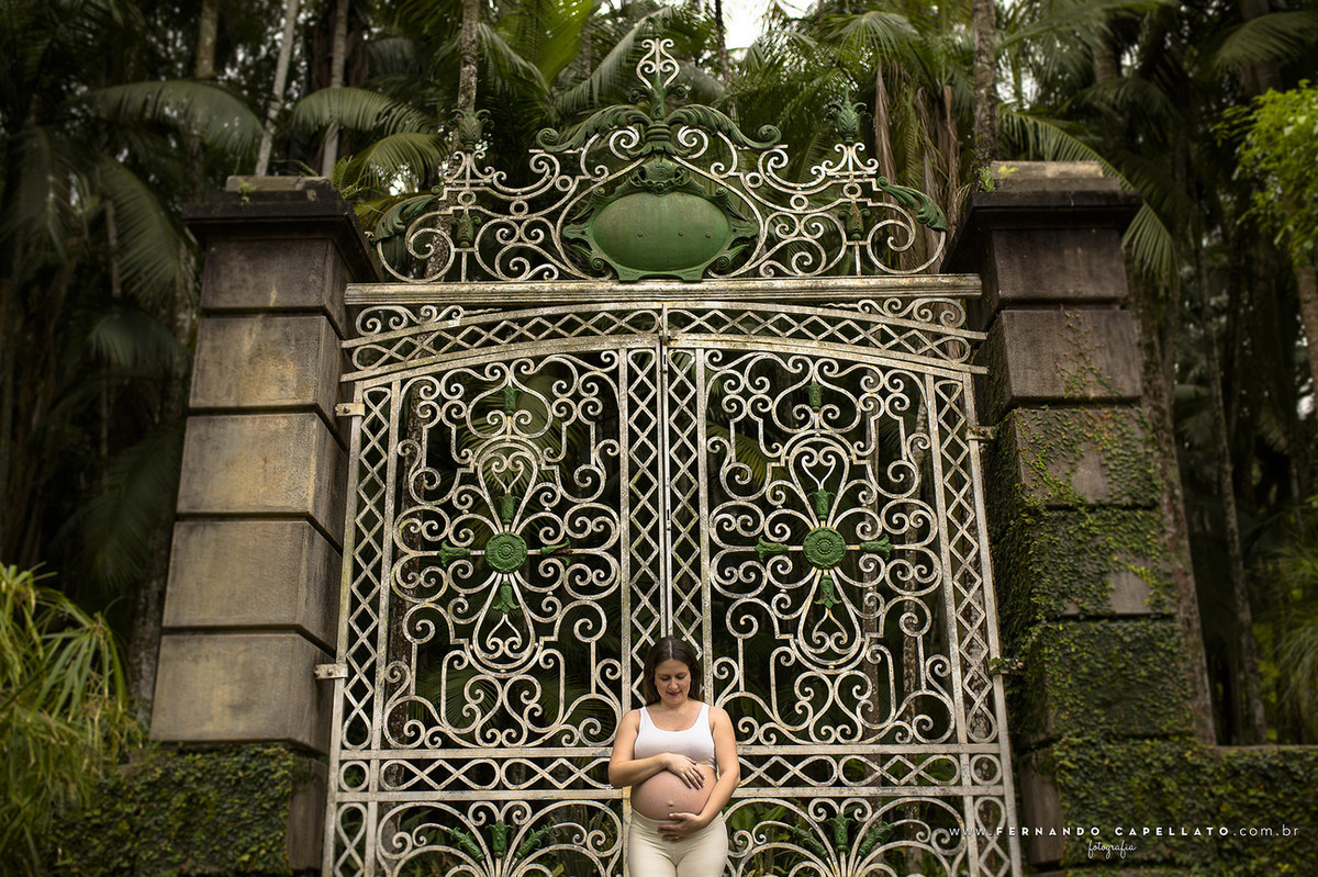 Ensaio de gestante | Jardim Botânico de São Paulo | Esperando a Julia