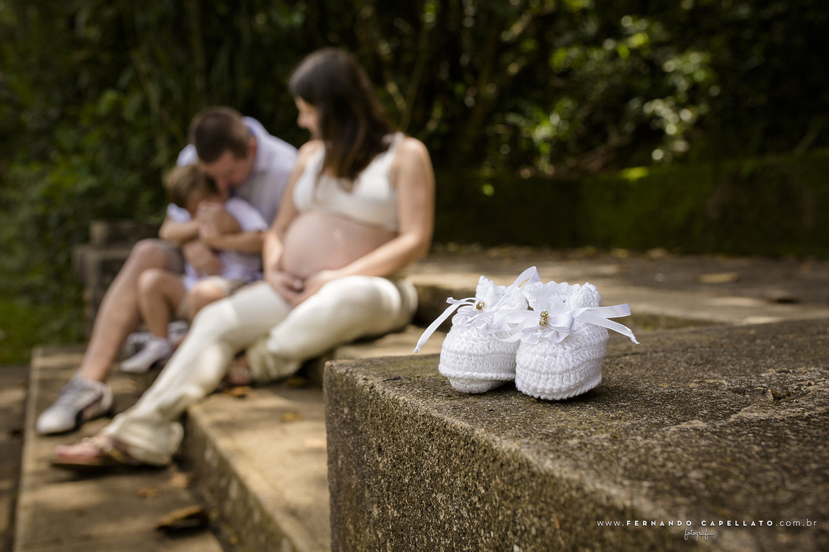 Ensaio de gestante | Jardim Botânico de São Paulo | Esperando a Julia