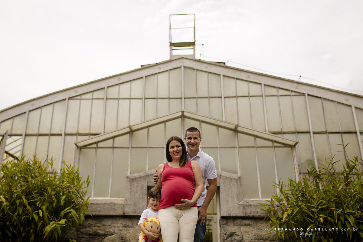 Ensaio de gestante | Jardim Botânico de São Paulo | Esperando a Julia