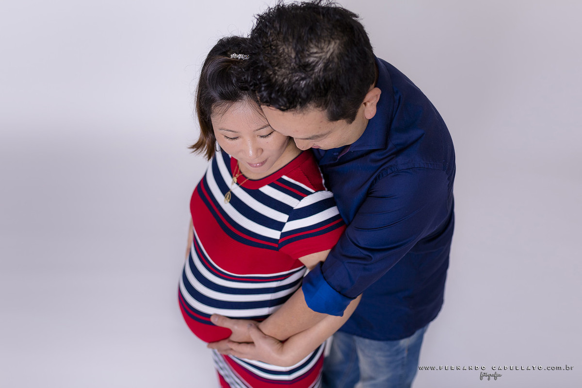 Ensaio de Gestante | Lifestyle + Estúdio | Dayana + Marcelo = Júlia