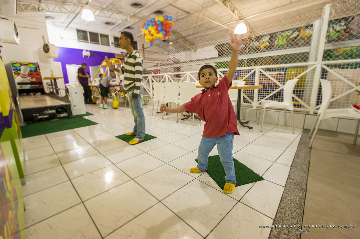 Aniversário infantil | Buffet Zureta | Davi fazendo 5...