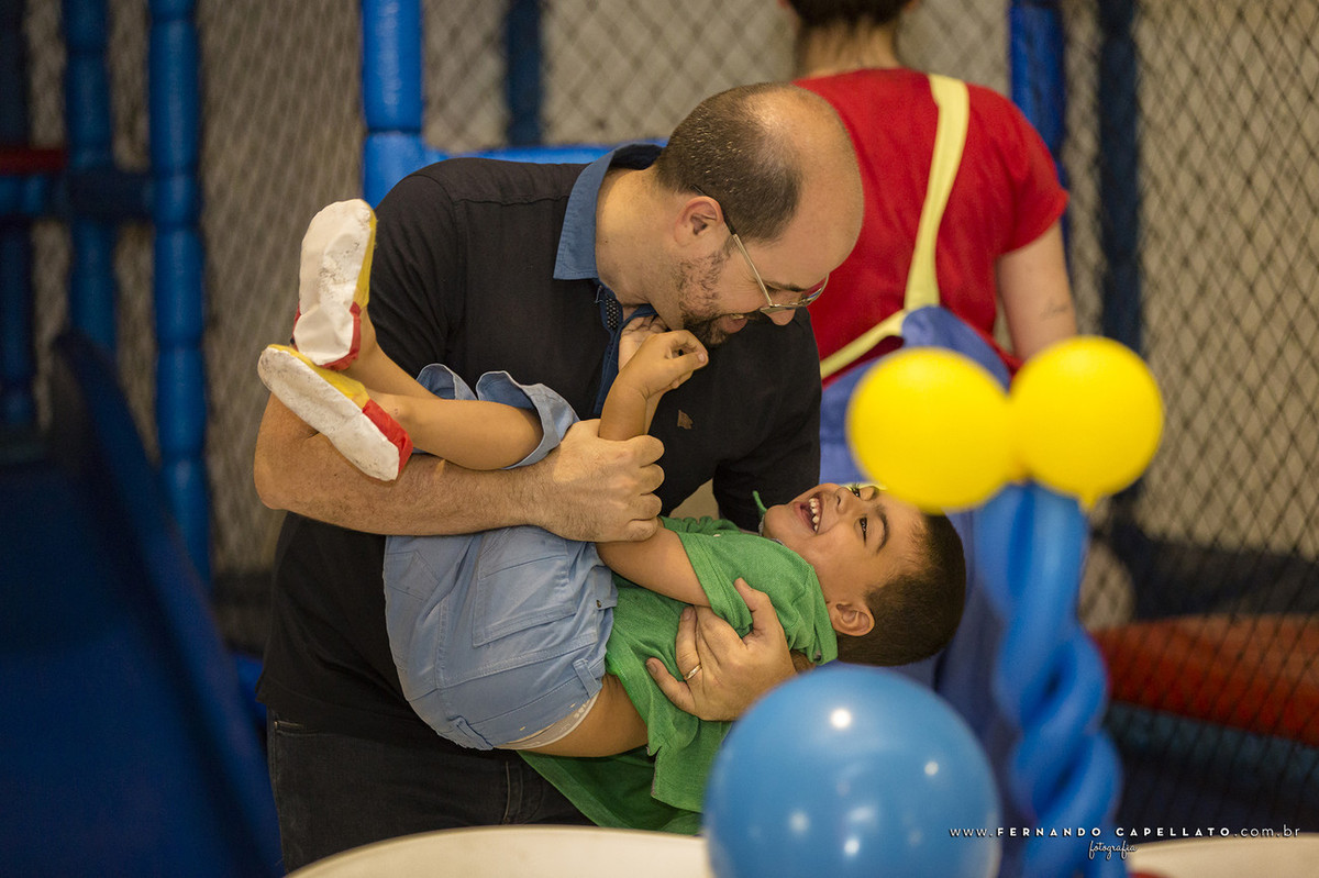 Aniversário infantil | Buffet Zureta | Davi fazendo 5...
