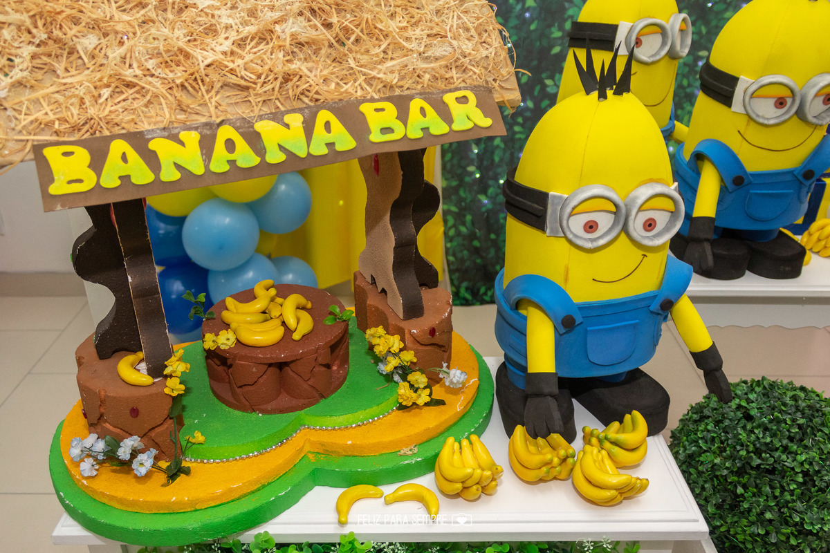 Aniversário.Anabella.Kaio.CaxiasdoSul.Minions.Minnie.Aniverduplo.Feliz Para Sempre Fotografia