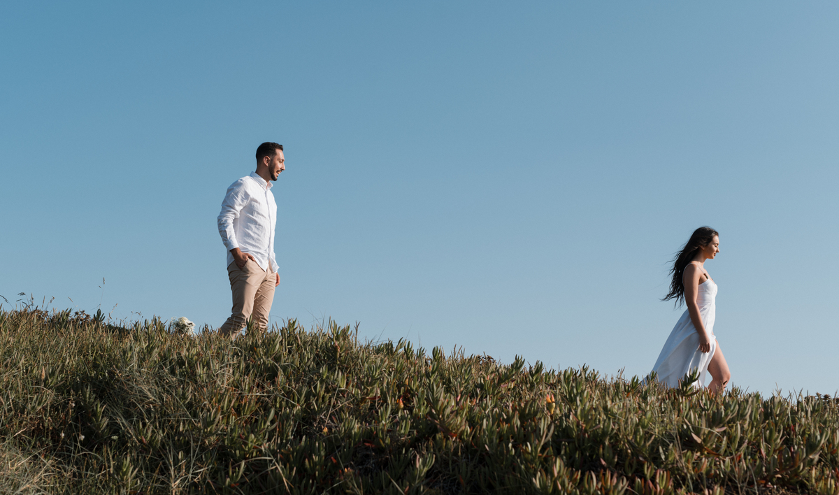 Sessão na praia 
Sessão de Casal
Kryzphoto Penafiel 