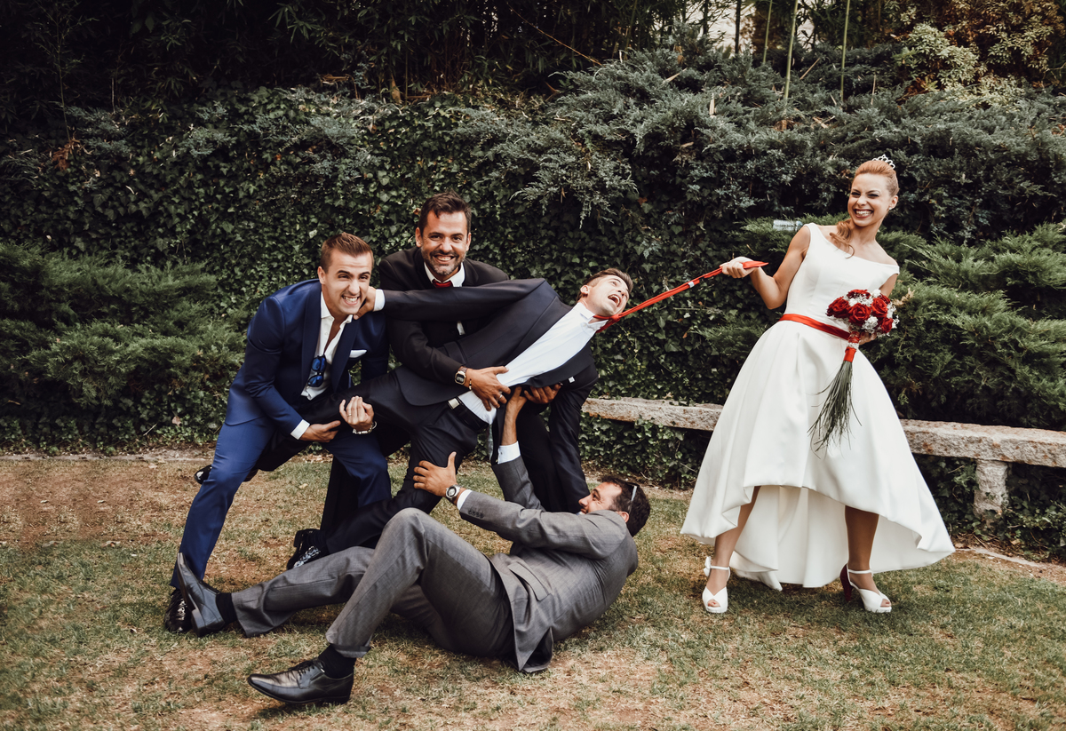 foto de convidado engraçada divertida noiva