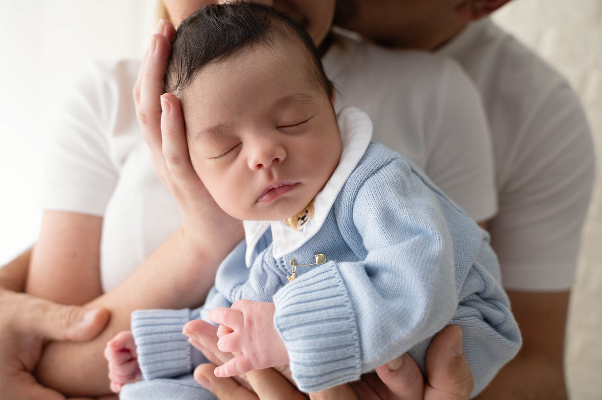 ensaio newborn em estúdio especializado no Alto de Pinheiros em São Paulo/SP