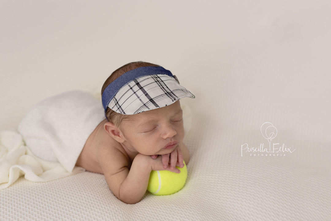 Newborn Tenista, Bebê recém-nascido tenista, Vila Leopoldina, Lapa, Perdizes, Pinheiros, Pompéia, Vila Madalena