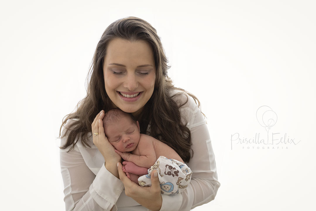 mamãe de recem nascido