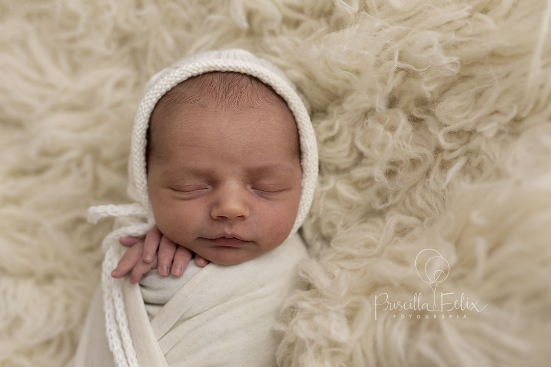 Foto de bebê recém-nascido