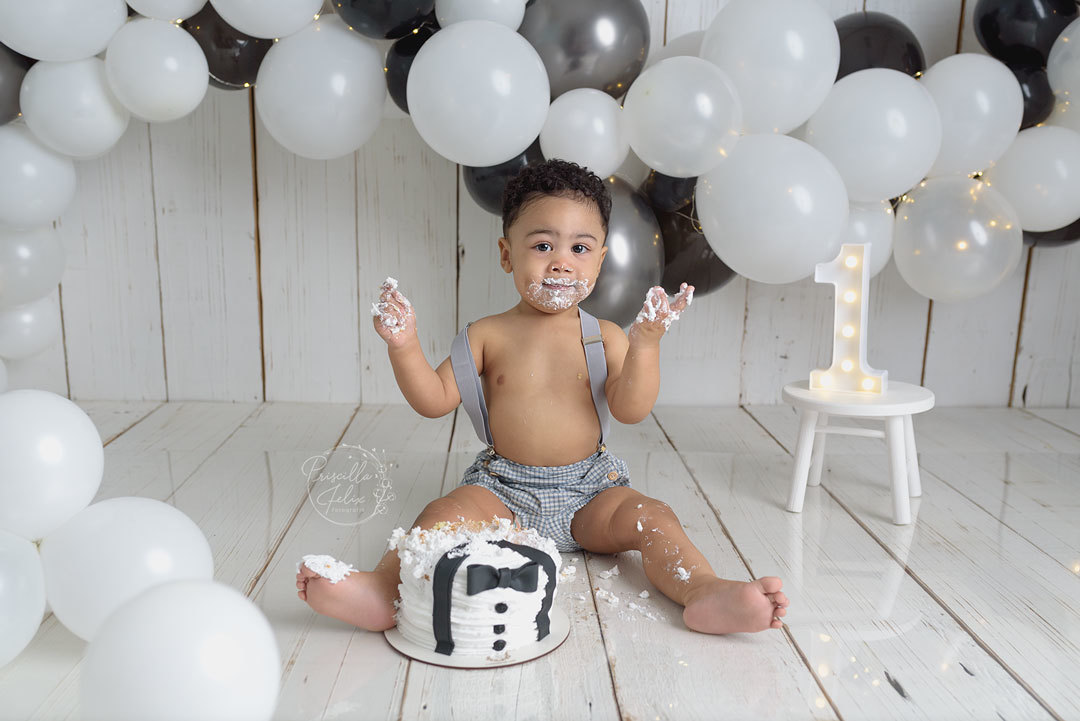 smash the cake - um aninho do bebê