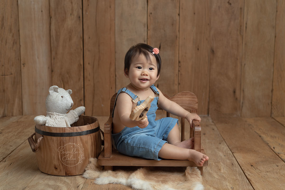 ela é a Helena, irmã idêntica da Heloisa, um charme de bebe durante o ensaio de fotos da tia Priscilla Felix