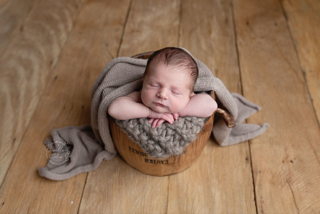e essa tranquilidade do recém-nascido durante o ensaio newborn?