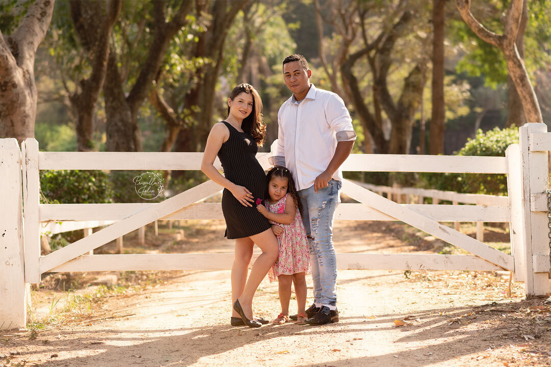 familia, natureza, um combo perfeito para o ensaio de gestante