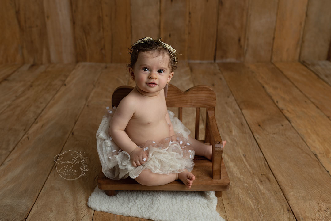 a bebê Manu foi pura simpatia durante o book do bebê com a Priscilla Felix