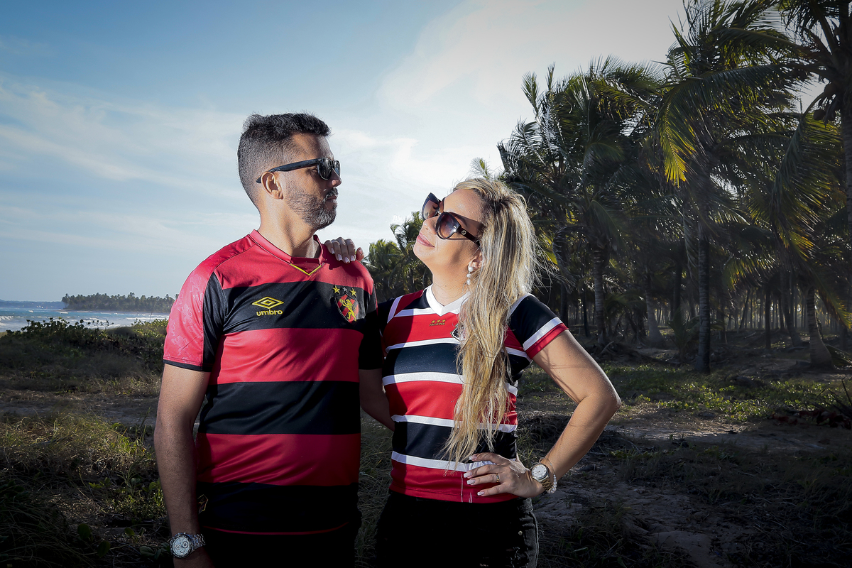 Ensaio Casal na Praia do Paiva - Foto Rebecca Torquato