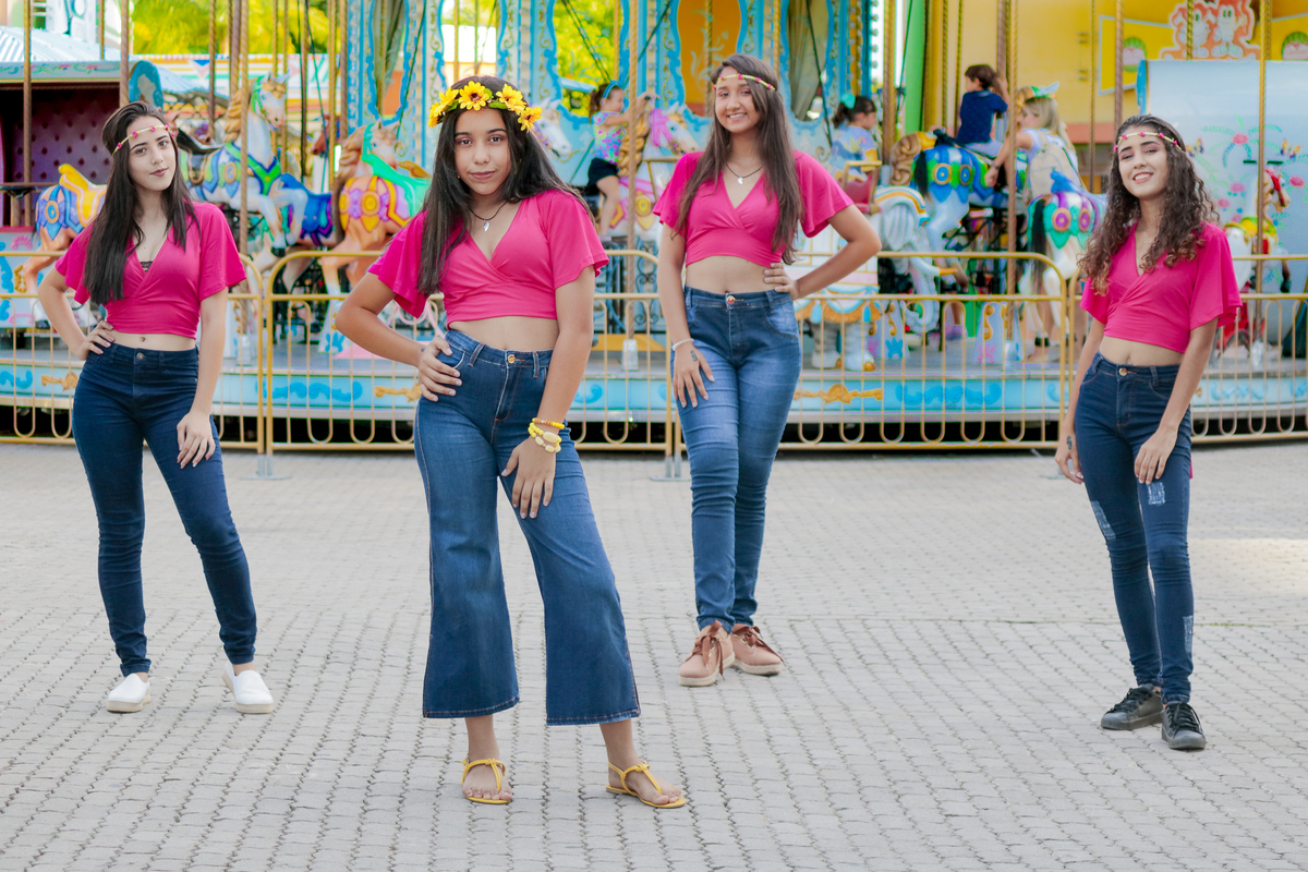 Aniversario 15 anos no Mirabilandia - Foto Rebecca Torquato
