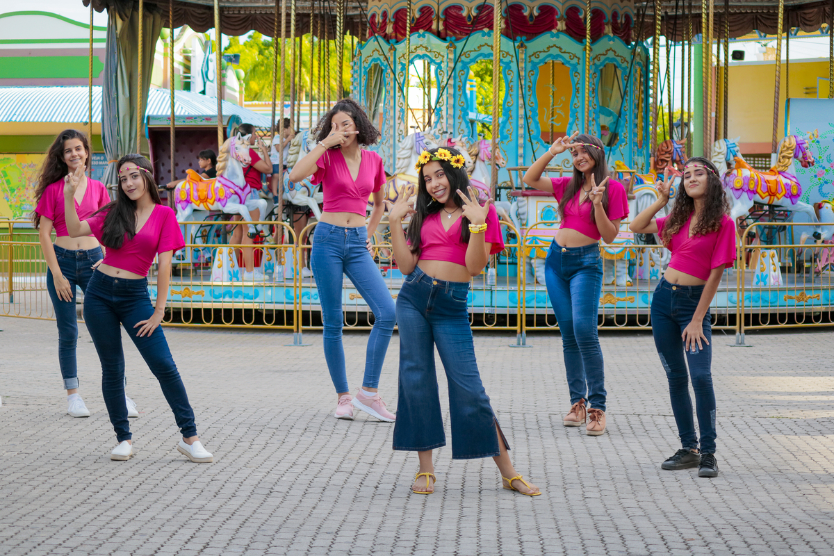 Aniversario 15 anos no Mirabilandia - Foto Rebecca Torquato