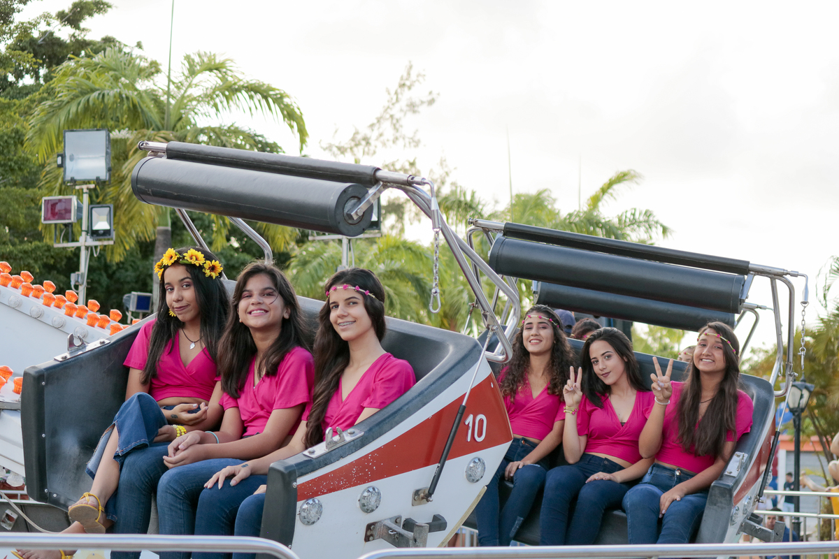 Aniversario 15 anos no Mirabilandia - Foto Rebecca Torquato