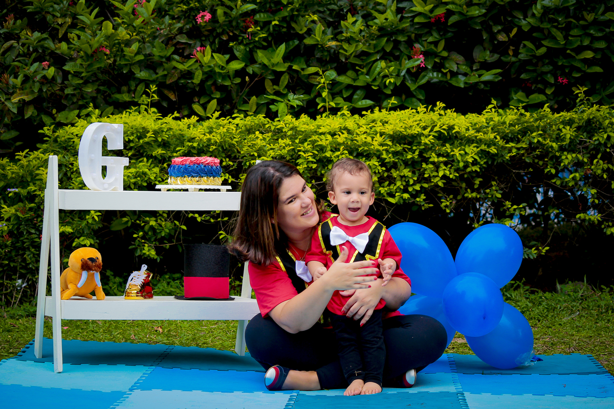 Ensaio Smash the Cake no Parque da Jaqueira - Fotógrafa Rebecca Torquato