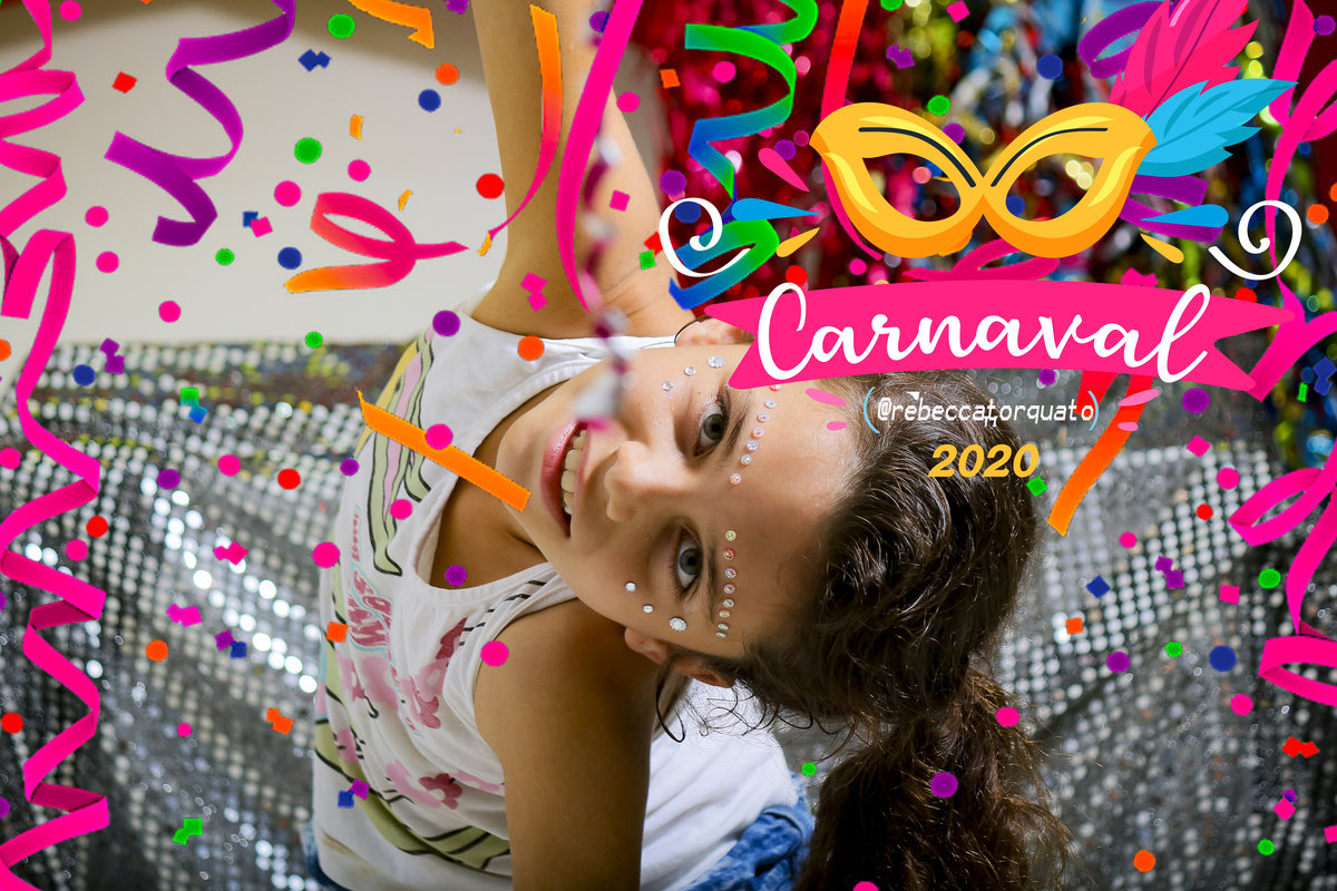 Mini Ensaio de carnaval de Maria Eduarda - Foto Rebecca Torquato