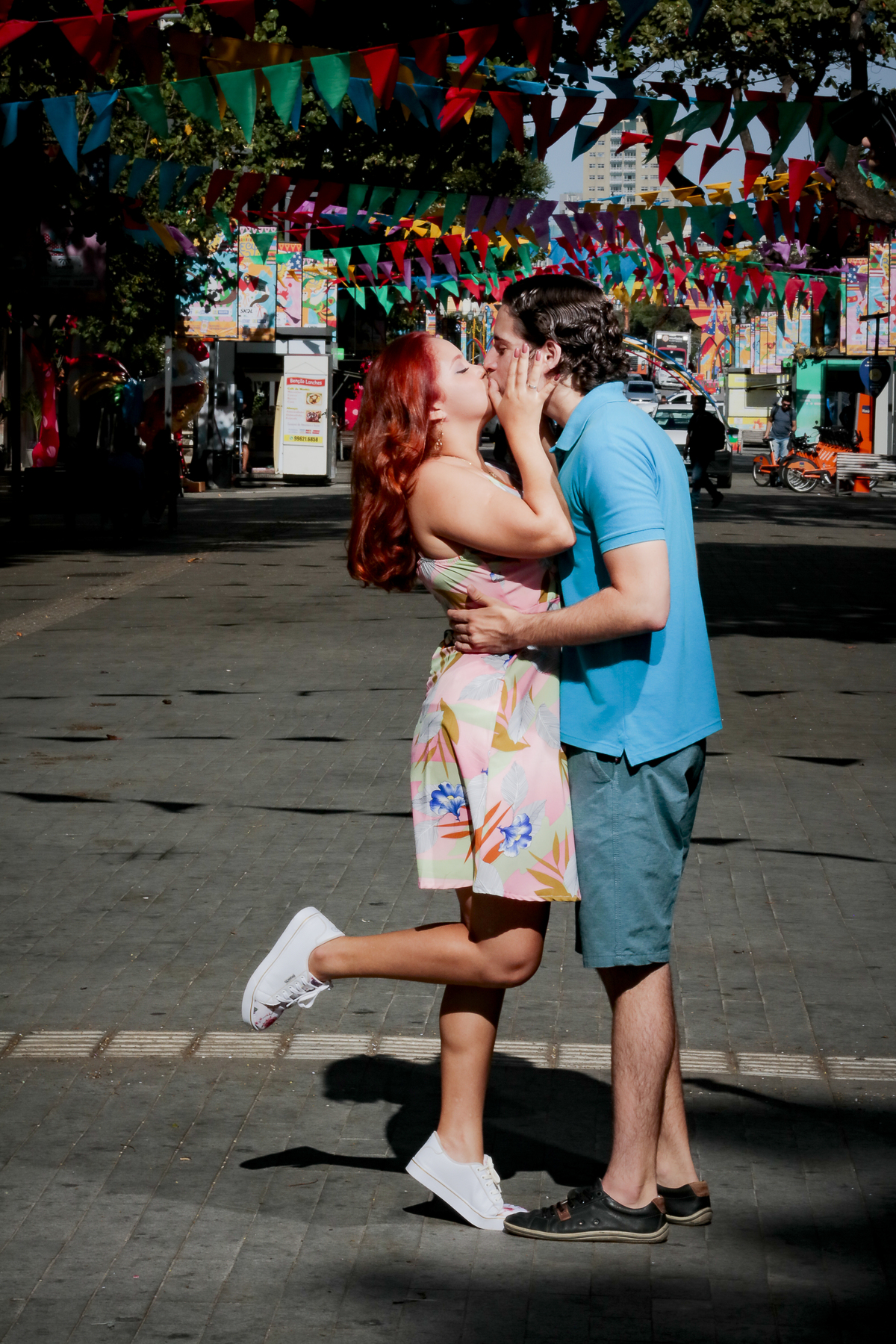 Ensaio de Casal - Noivos no Recife Antigo - Foto Rebecca Torquato