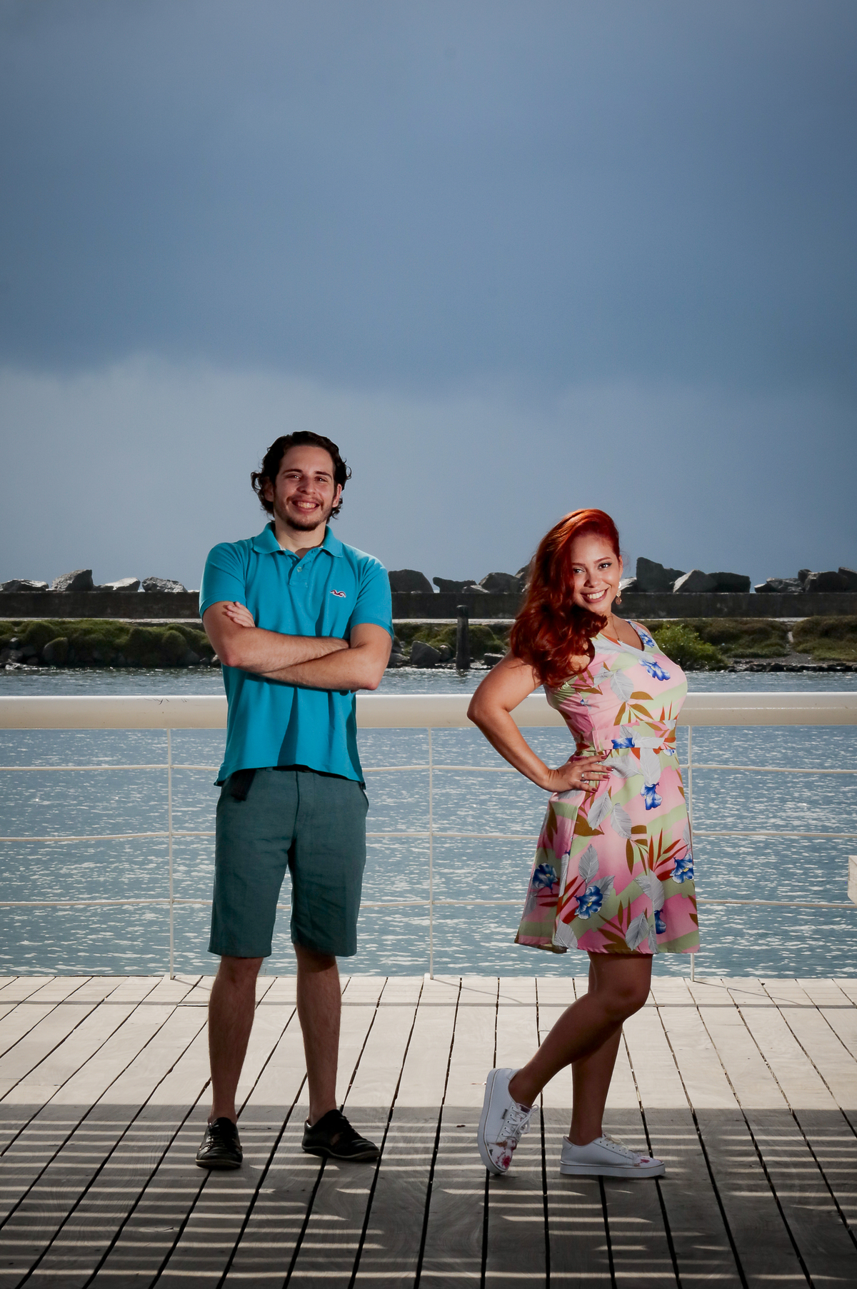 Ensaio de Casal - Noivos no Recife Antigo - Foto Rebecca Torquato