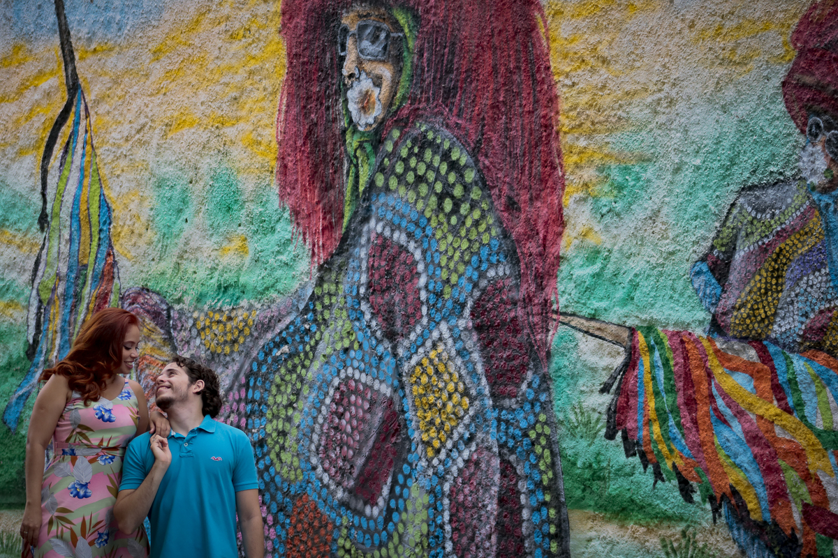 Ensaio de Casal - Noivos no Recife Antigo - Foto Rebecca Torquato