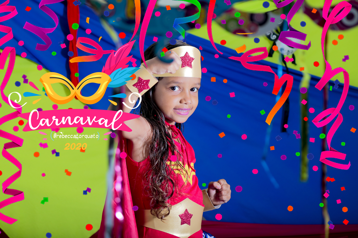 Mini Ensaio de Carnaval em Estúdio - Foto Rebecca Torquato