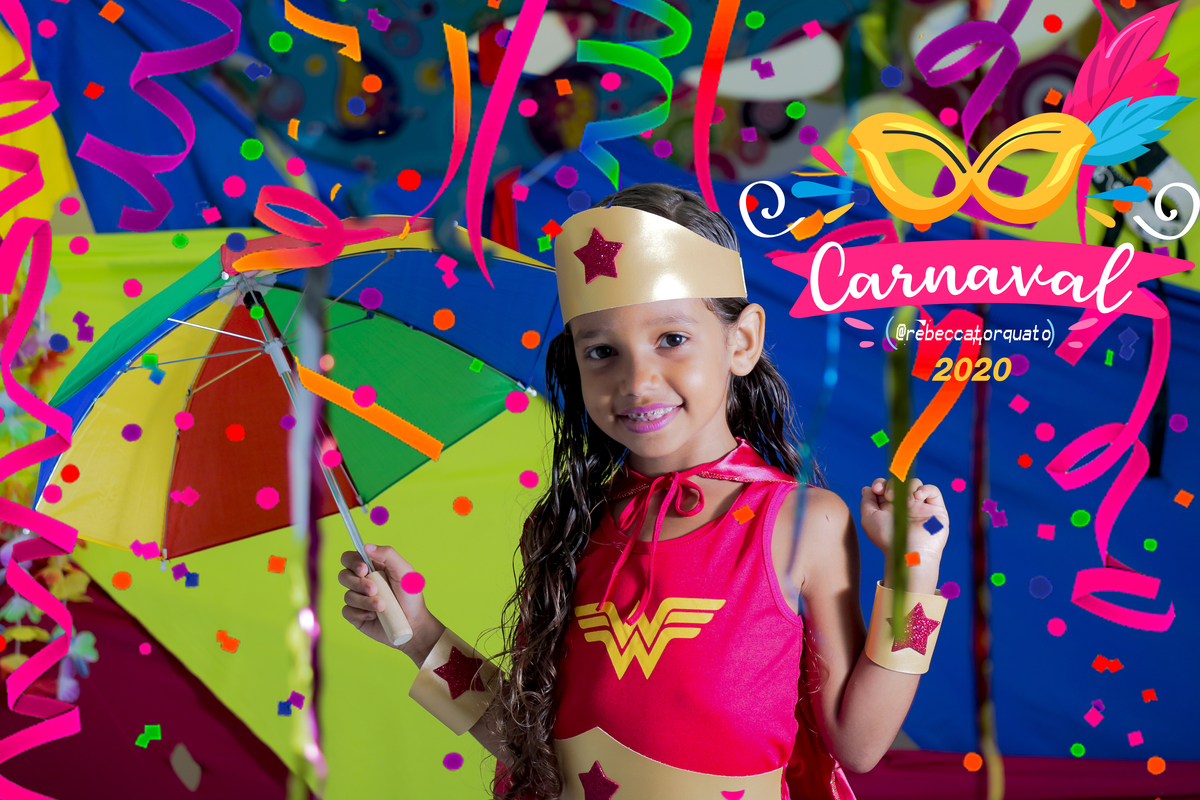 Mini Ensaio de Carnaval em Estúdio - Foto Rebecca Torquato