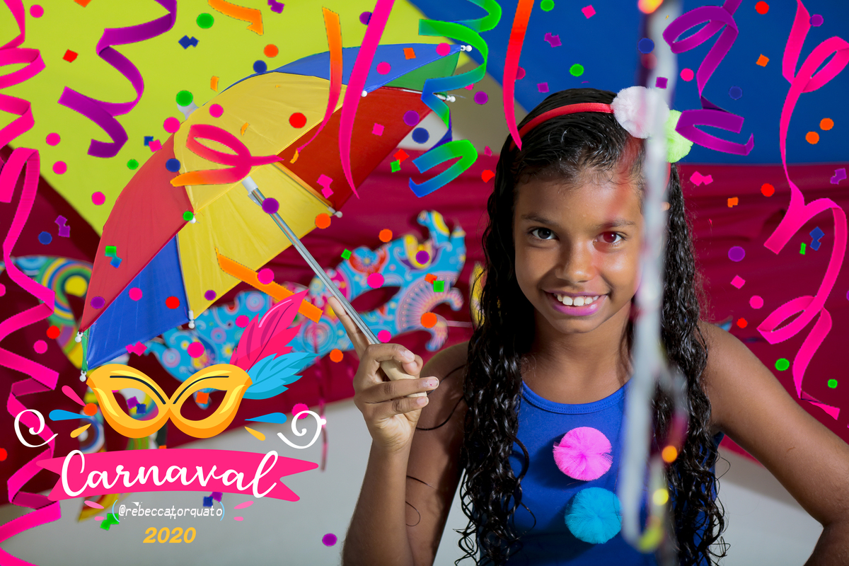 Mini Ensaio de Carnaval em Estúdio - Foto Rebecca Torquato