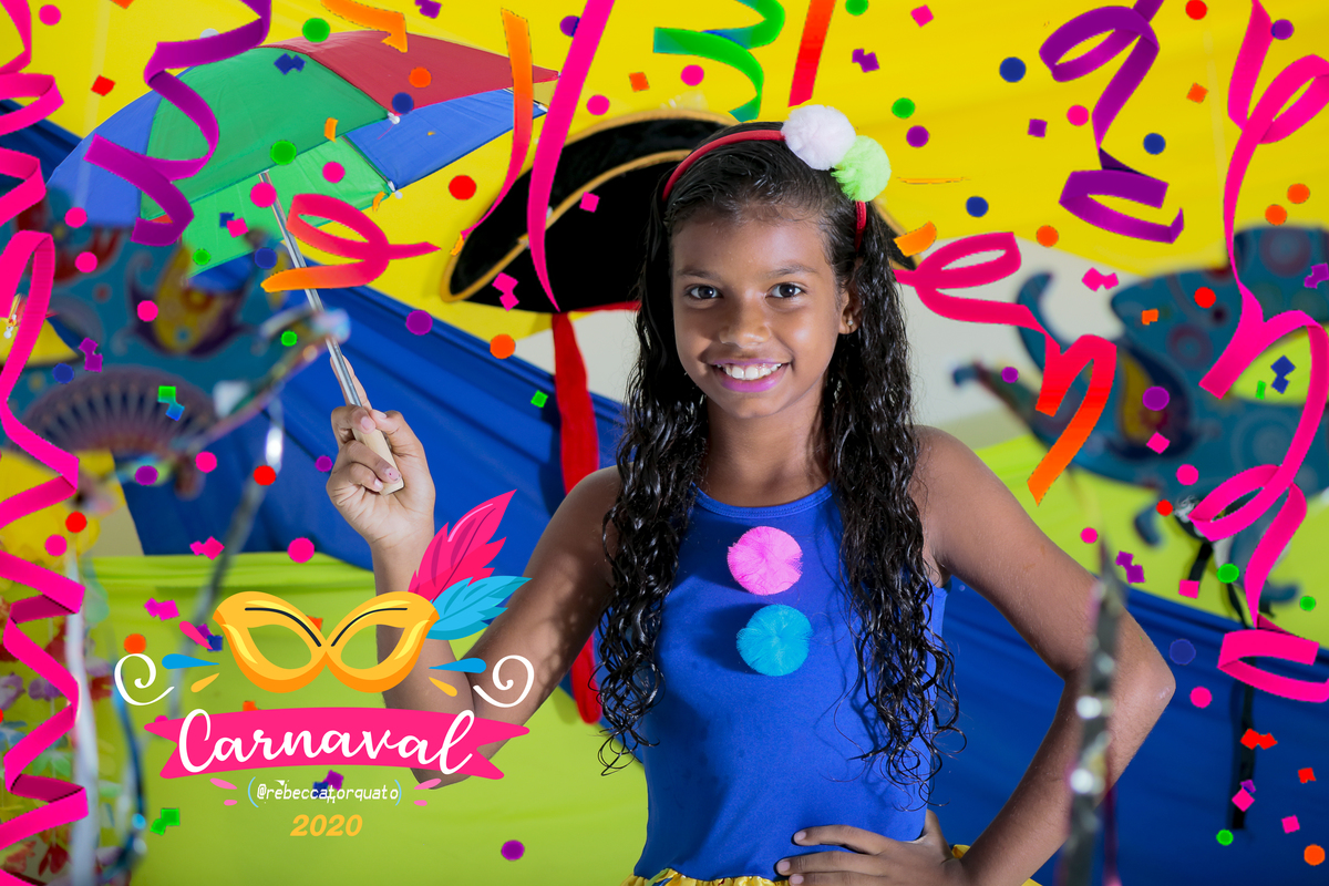 Mini Ensaio de Carnaval em Estúdio - Foto Rebecca Torquato