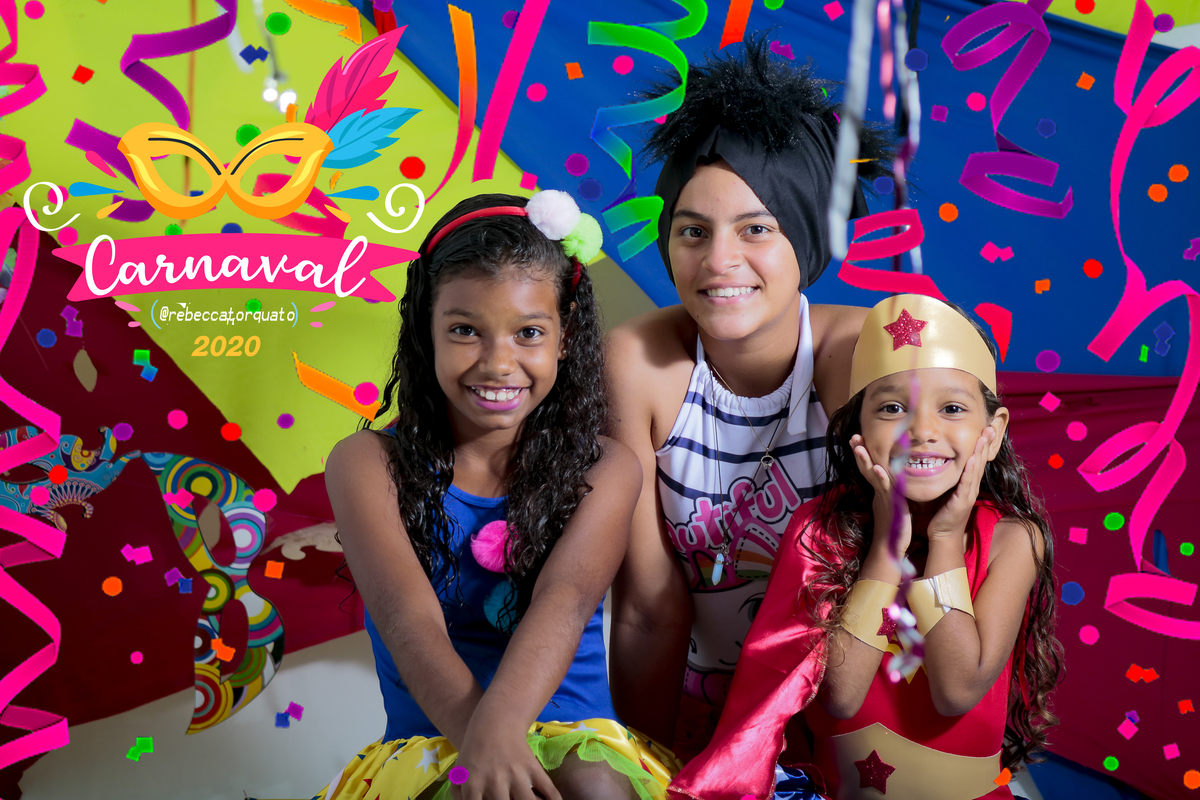 Mini Ensaio de Carnaval em Estúdio - Foto Rebecca Torquato