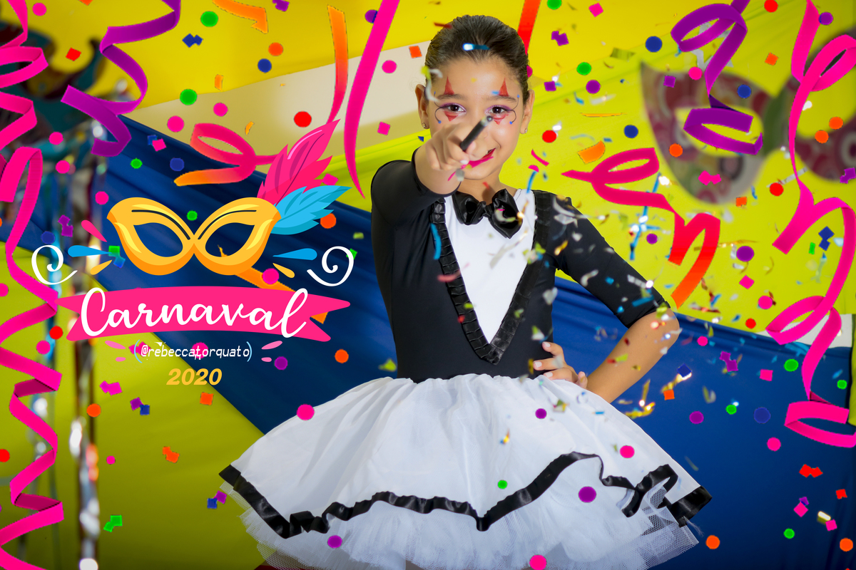 Mini Ensaio de carnaval em Estúdio - Foto Rebecca torquato