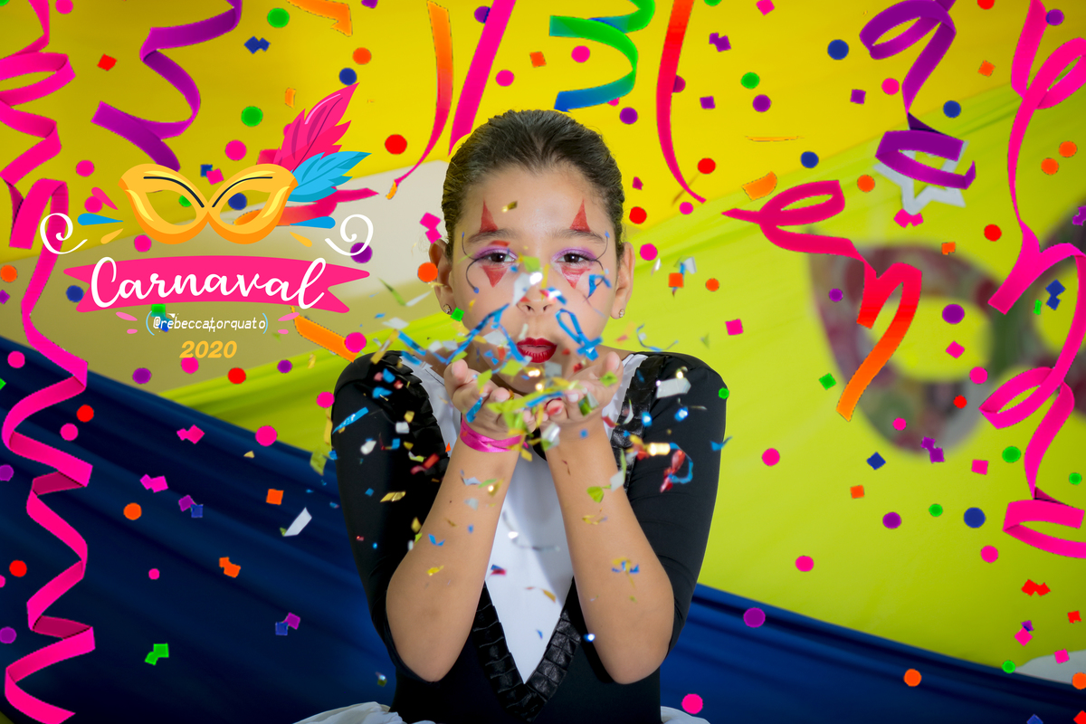Mini Ensaio de carnaval em Estúdio - Foto Rebecca torquato