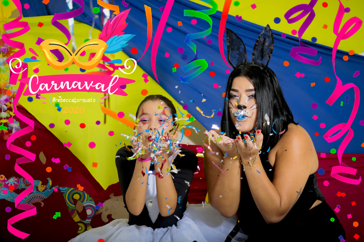 Mini Ensaio de carnaval em Estúdio - Foto Rebecca torquato