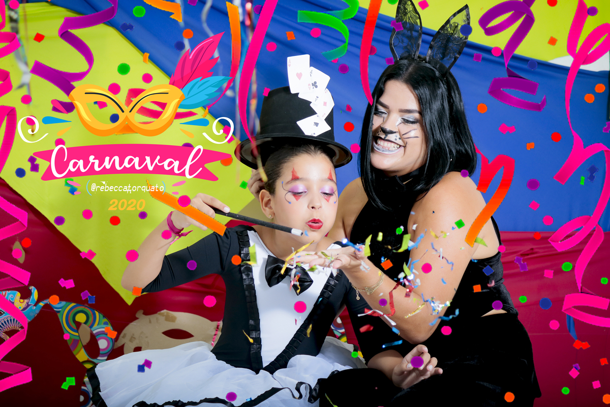 Mini Ensaio de carnaval em Estúdio - Foto Rebecca torquato