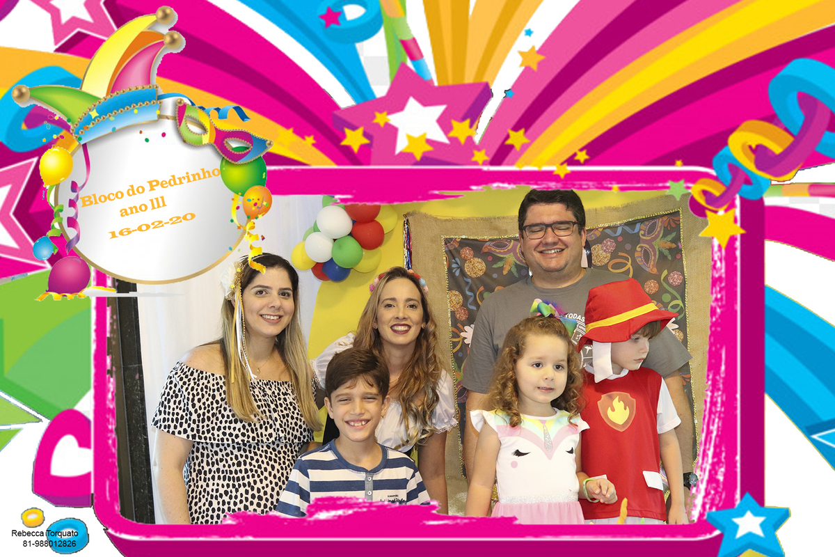 Foto Lembrança no Bloco do Pedrinho - Foto Rebecca Torquato