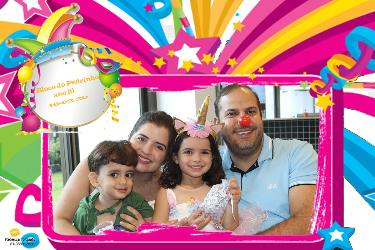 Foto Lembrança no Bloco do Pedrinho - Foto Rebecca Torquato