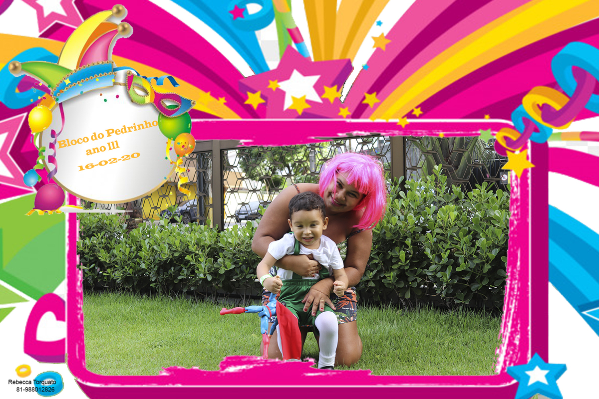 Foto Lembrança no Bloco do Pedrinho - Foto Rebecca Torquato