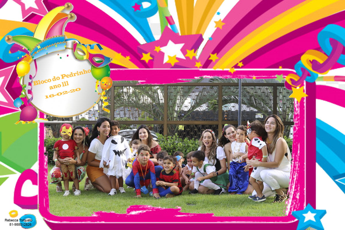 Foto Lembrança no Bloco do Pedrinho - Foto Rebecca Torquato