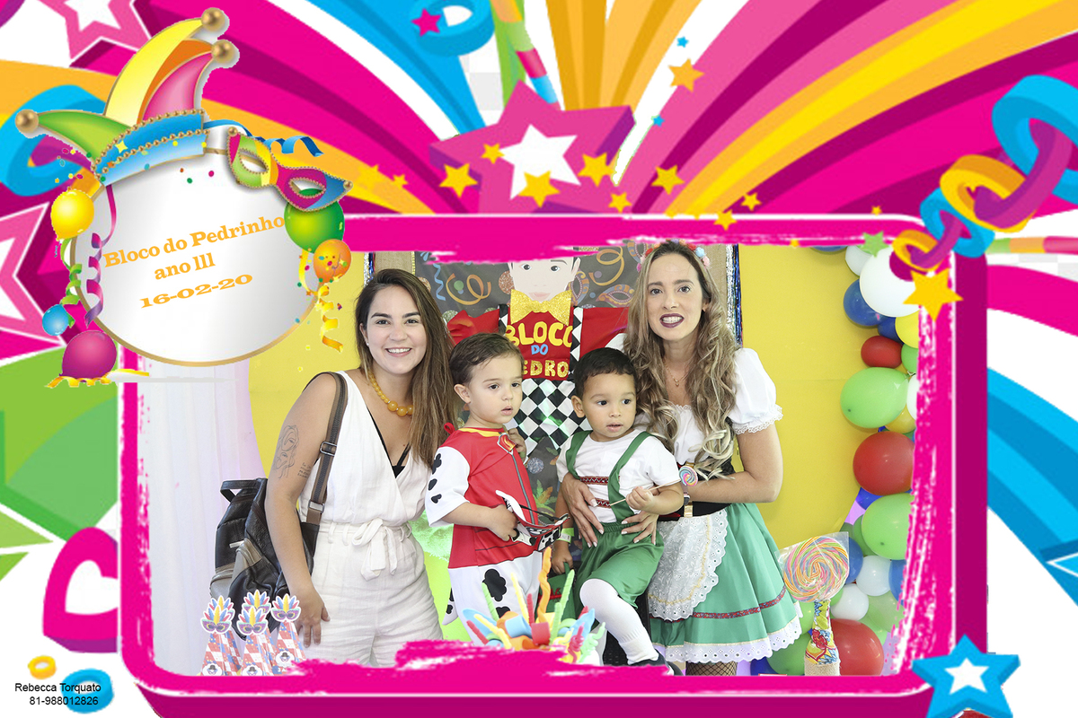Foto Lembrança no Bloco do Pedrinho - Foto Rebecca Torquato