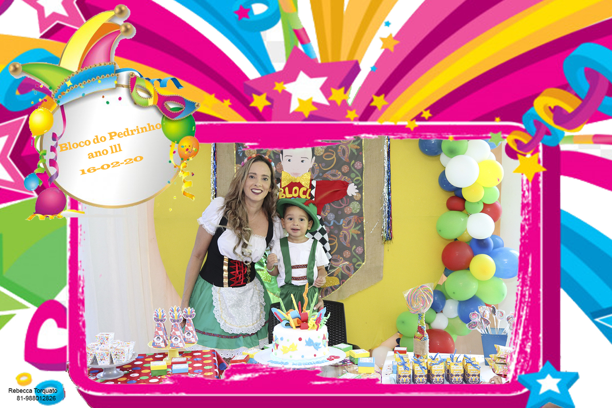 Foto Lembrança no Bloco do Pedrinho - Foto Rebecca Torquato