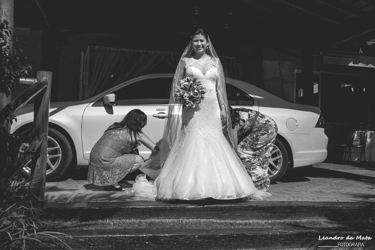 Preparação da Noiva para ensaio externo